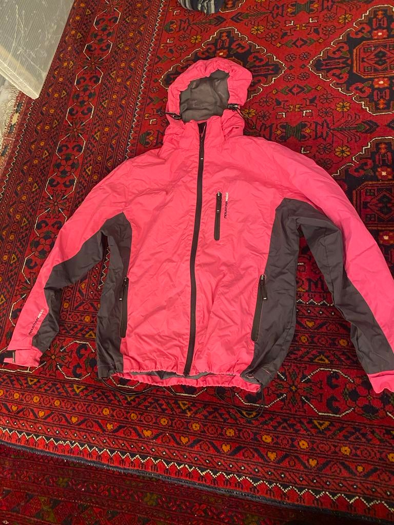 Mountain Peak outdoor jas roze/grijs - Maat M, Ophalen of Verzenden, Zo goed als nieuw, Maat 38/40 (M), Roze