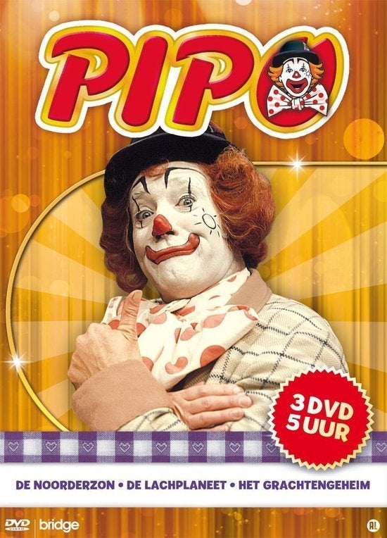 Pipo de clown 3 films, Ophalen of Verzenden, Zo goed als nieuw, Film, Overige typen