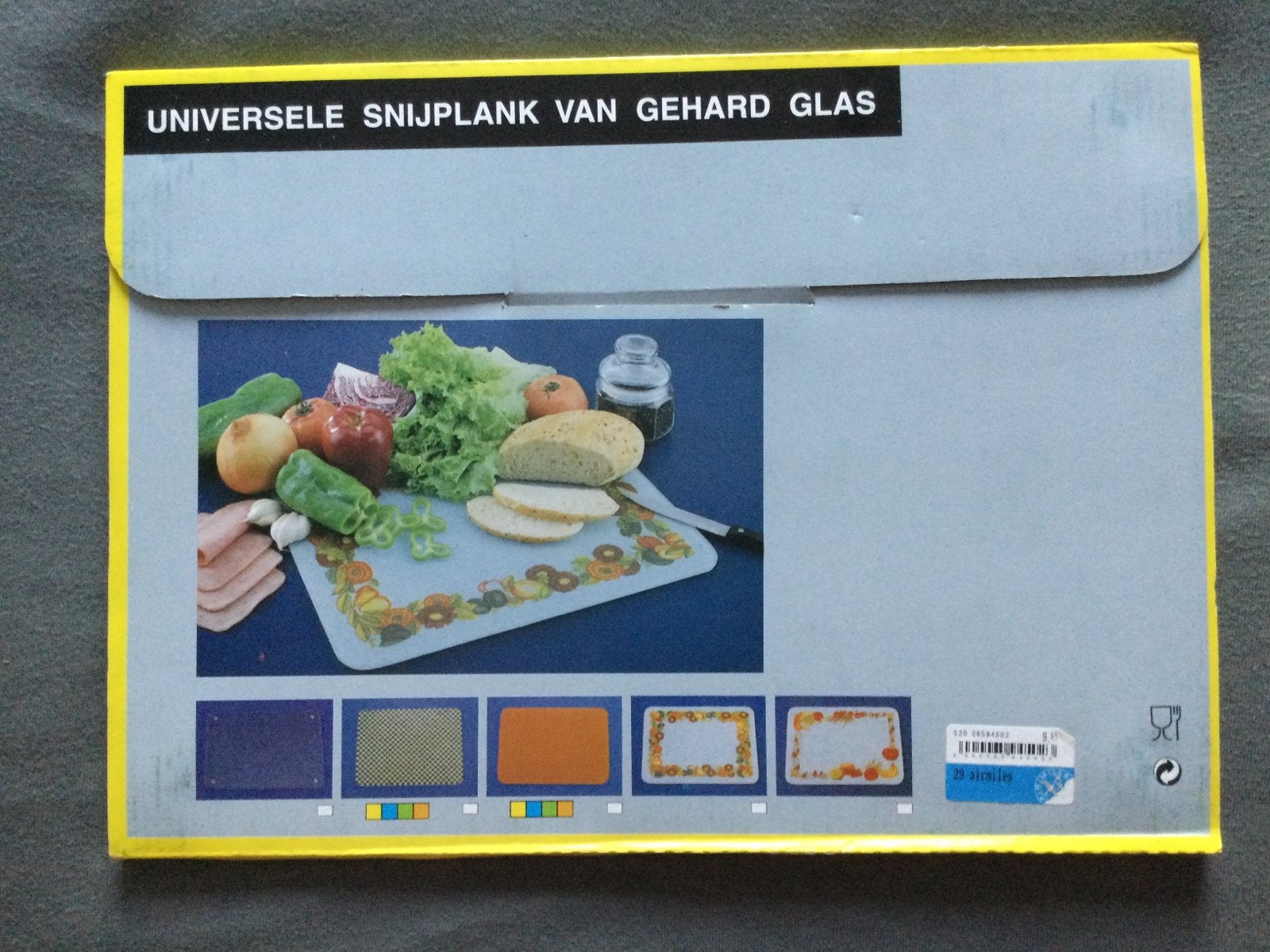 Glazen snijplank…, Ophalen of Verzenden, Nieuw