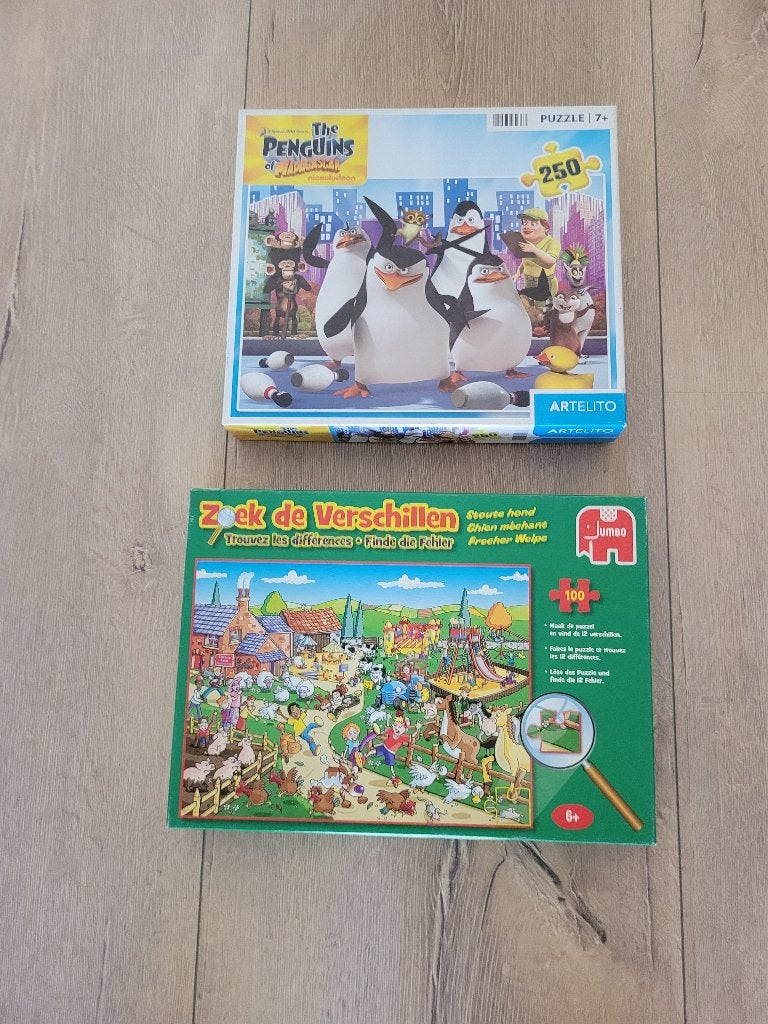 Te koop Puzzels, Ophalen of Verzenden, Meer dan 50 stukjes, Zo goed als nieuw, 6 jaar of ouder
