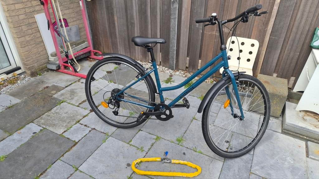 Decathlon Riverside 120 fiets - Maat/Size S, Fietsen en Brommers, Ophalen, Versnellingen, Riverside, Zo goed als nieuw