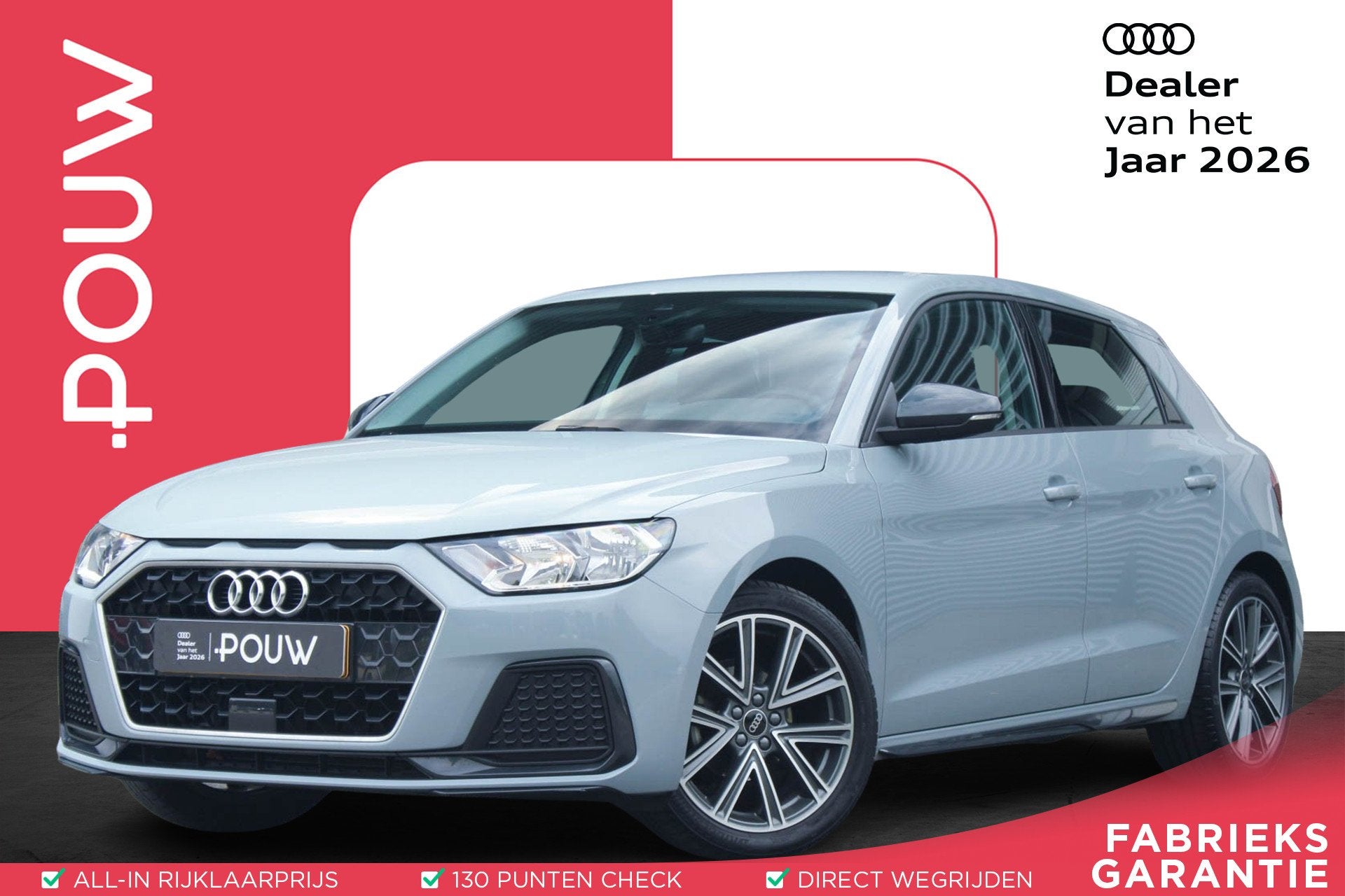 Audi A1 Sportback 25 TFSI 95pk Advanced edition | Apple Carp, Auto's, Voorwielaandrijving, 12 maanden, Stof, 95 pk