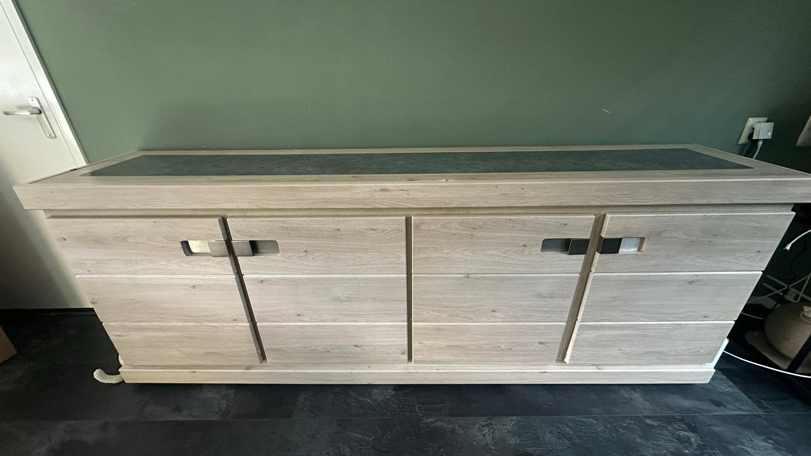 Stijlvol houten dressoir, Ophalen, 200 cm of meer, 25 tot 50 cm, Overige houtsoorten