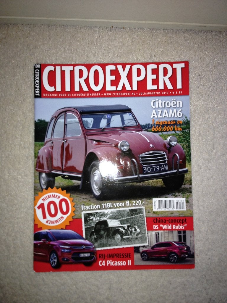 Citro Expert nr. 100 Citroen AZA M6, Ophalen of Verzenden, Zo goed als nieuw, Citroën