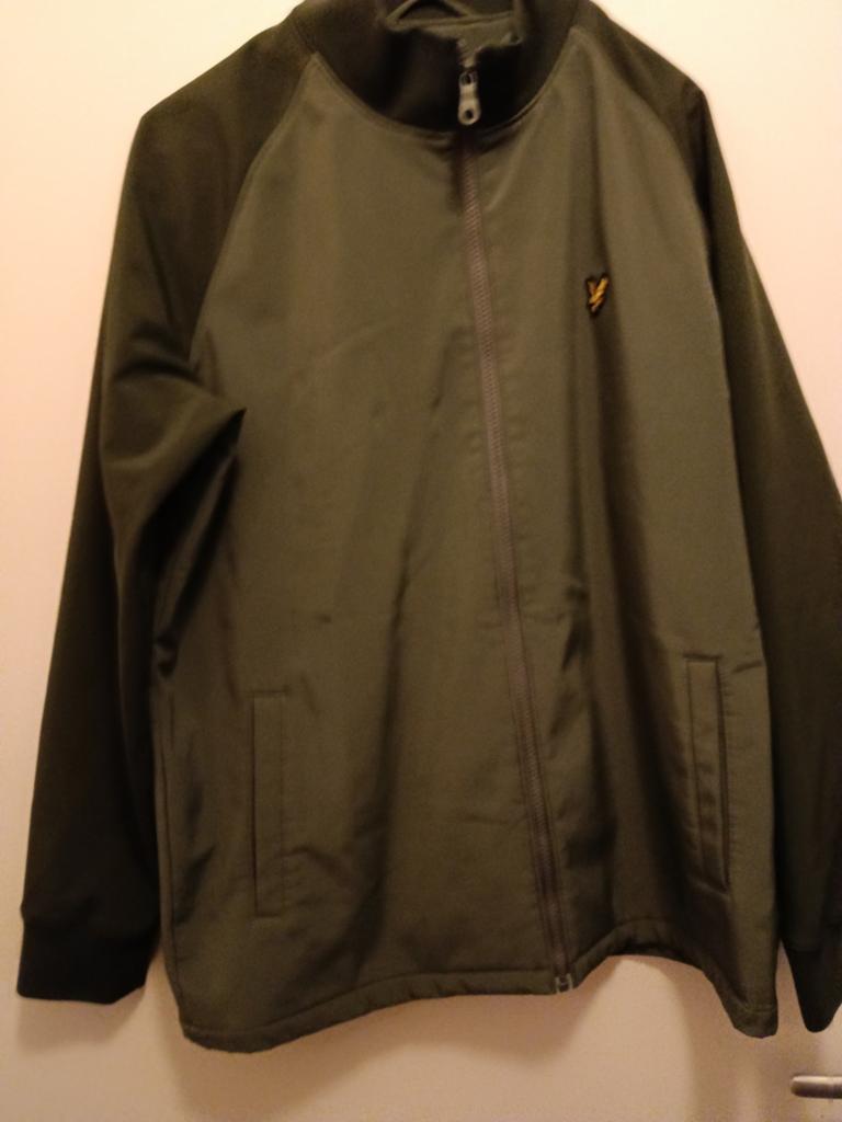 Lyle & Scott Track Jacket - Groen - Maat L, Maat 52/54 (L), Ophalen of Verzenden, Zo goed als nieuw, Lyle & Scott