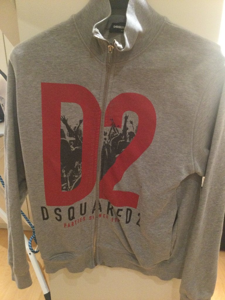 Dsquared2 vest met rits, Gebruikt, Jongen of Meisje, Trui of Vest, Dsquared2