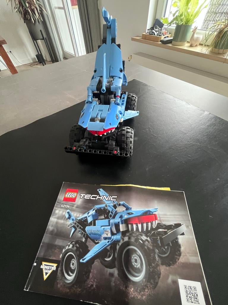 Lego Technic Monster Jam Megalodon 42134, Gebruikt, Lego, Ophalen of Verzenden, Complete set