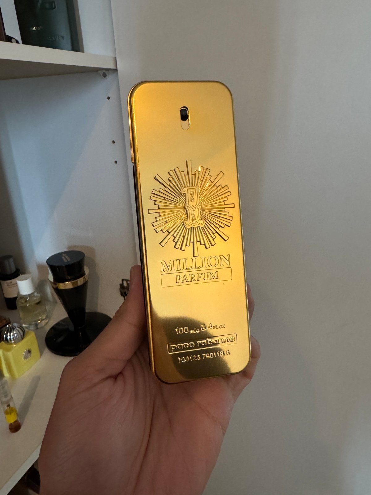 1 one million parfum, Sieraden, Tassen en Uiterlijk, Uiterlijk | Parfum, Ophalen of Verzenden, Zo goed als nieuw