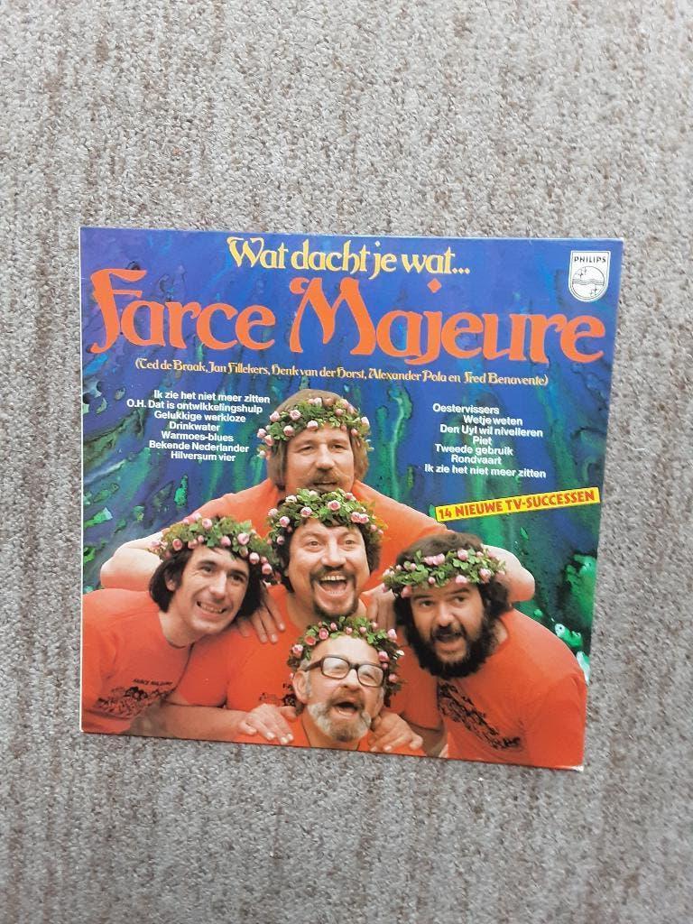 vinyl lp Farce Majeure wat dacht je wat....., Gebruikt, Originele persing, Ophalen of Verzenden, 1970 - 1979