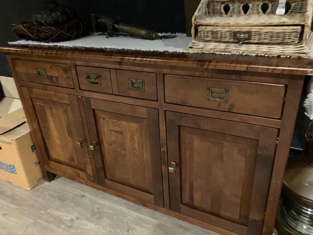 Complete inboedel massief hout, Ophalen
