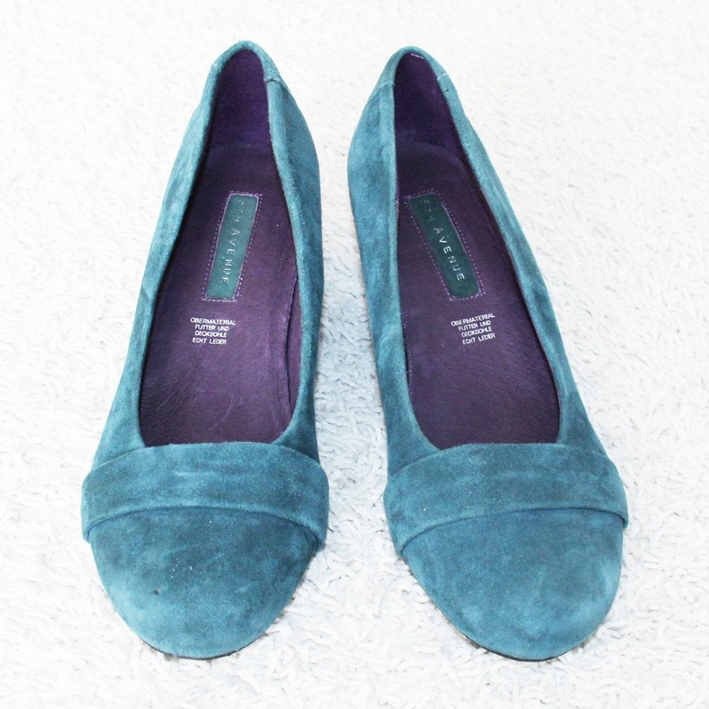 Zeer Mooie Suede 5th Avenue Sleehakken (Maat 41) s16 € 45,-, Kleding | Dames, Schoenen, Overige kleuren, Overige typen, Ophalen of Verzenden