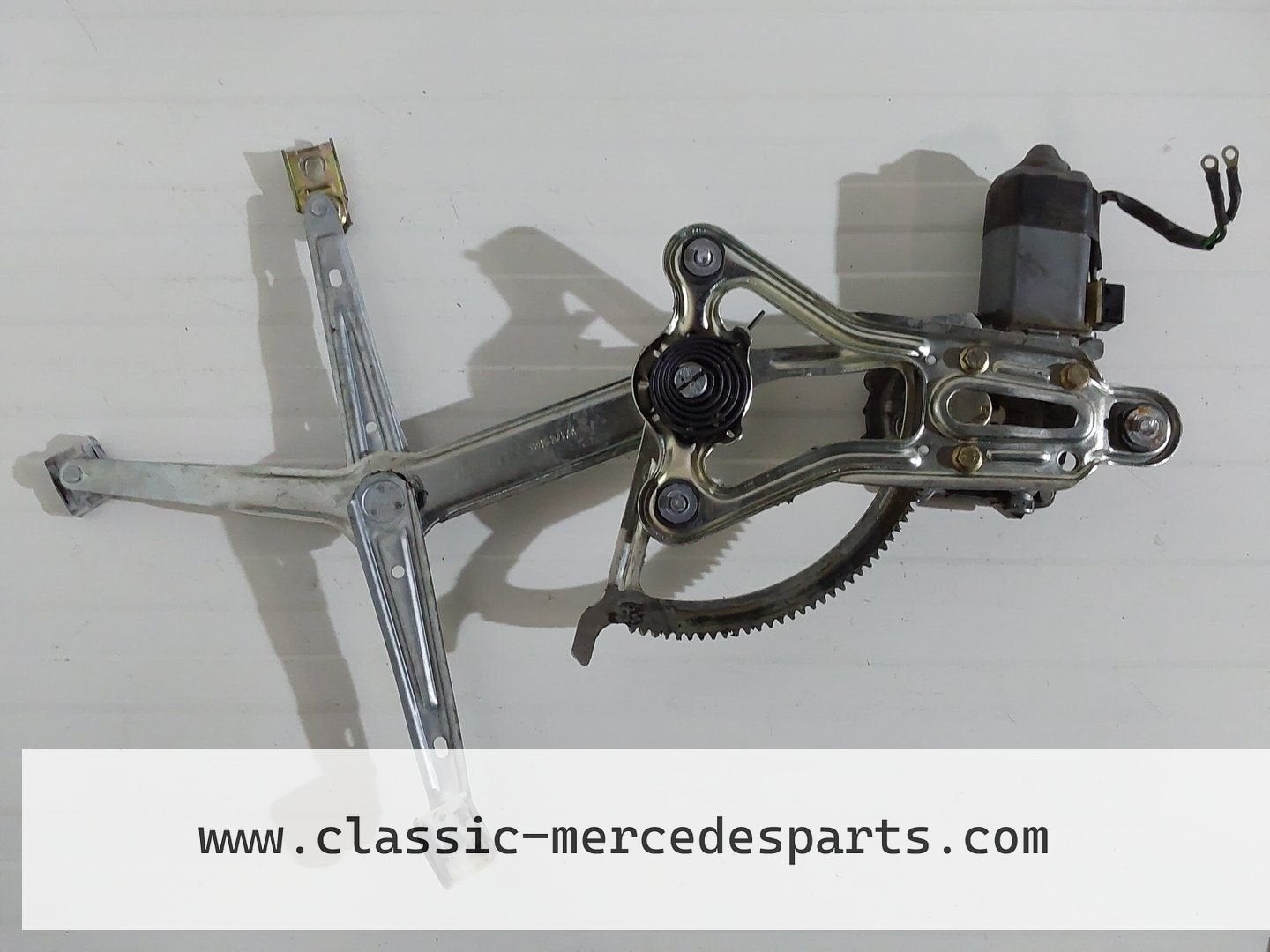 Raammechanisme met motor Mercedes w124 Links voor, Gebruikt, -, Ophalen of Verzenden, -