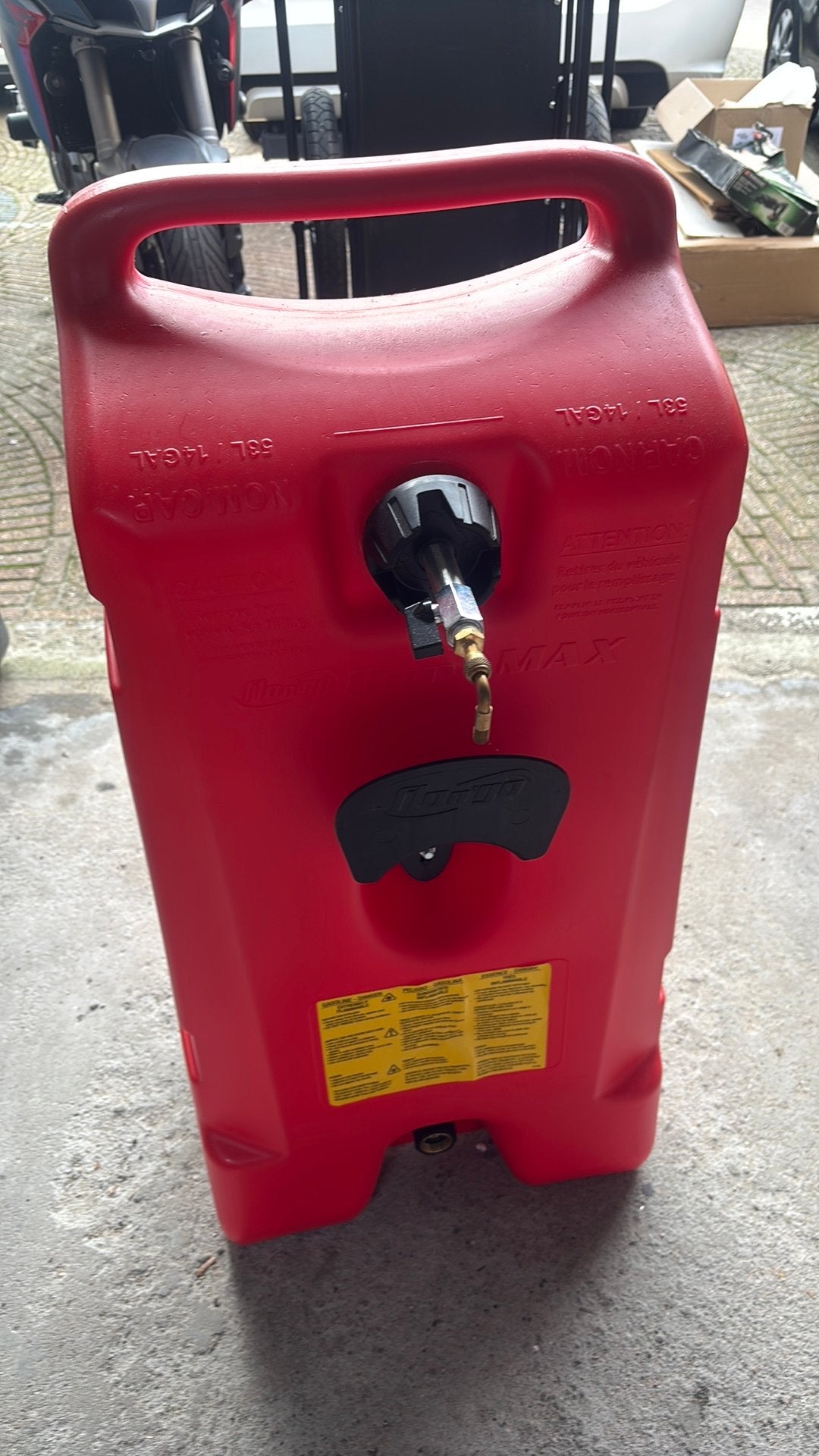 Scepter Flo N’ Go verrijdbare brandstofcontainer 53 liter, Ophalen, Nieuw, Motor en Techniek