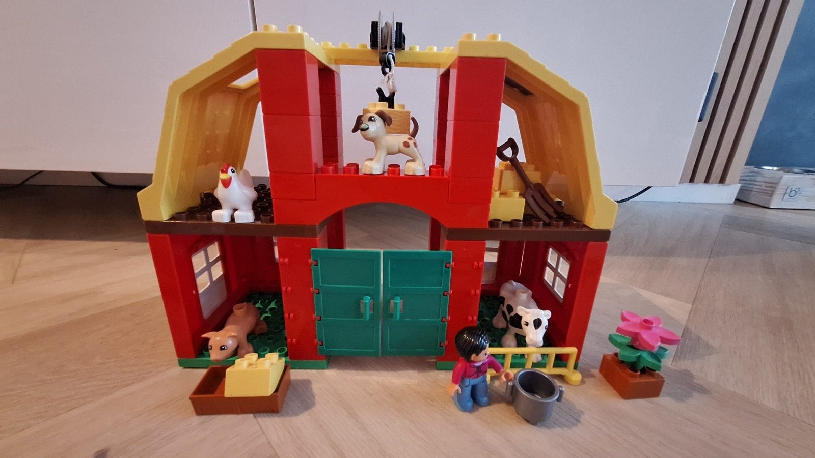 Lego Duplo Boerderij 5649, Kinderen en Baby's, Inclusief minifiguren, Gebruikt, Overige thema's, Ophalen of Verzenden