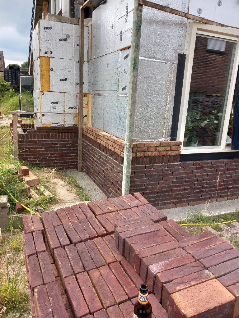 Gevelstenen, Ophalen, Nieuw, Bakstenen