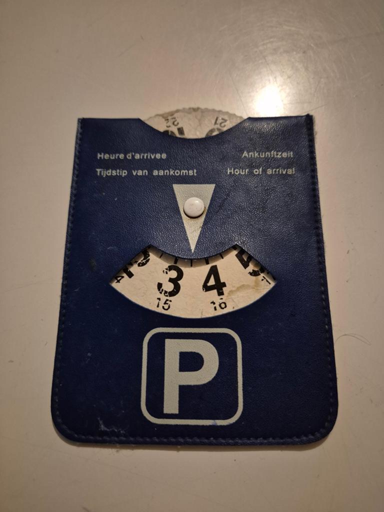 Parkeerschijf, Ophalen of Verzenden