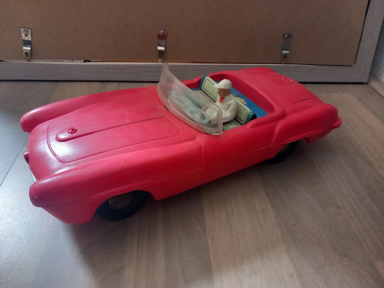 Vintage Mercedes 190 SL DBP speelgoedauto (Made in W-German, Ophalen of Verzenden, Gebruikt