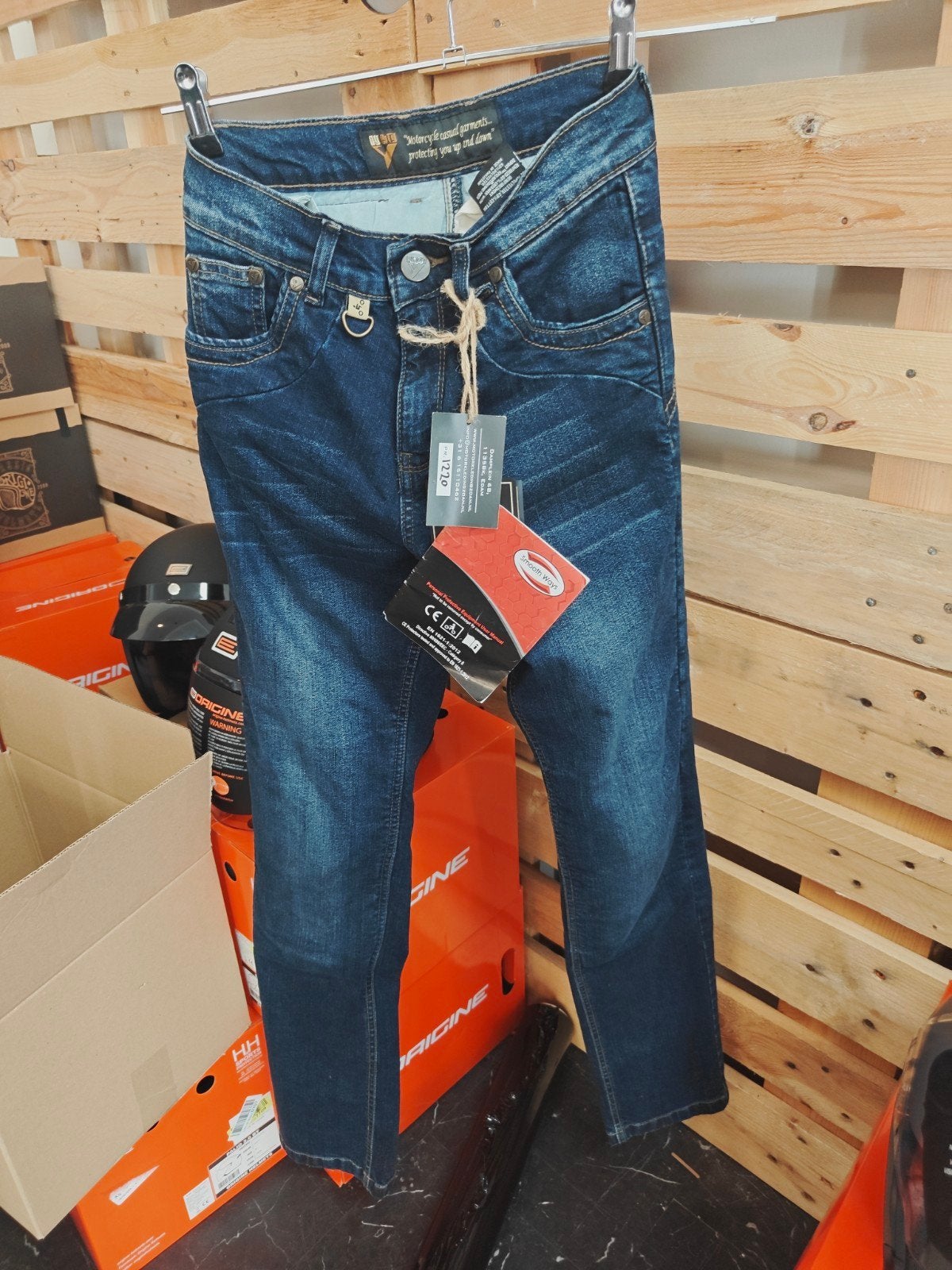 Kevlar Motorjeans W28, Nieuw met kaartje, Ophalen of Verzenden, Broek | textiel, Bycity
