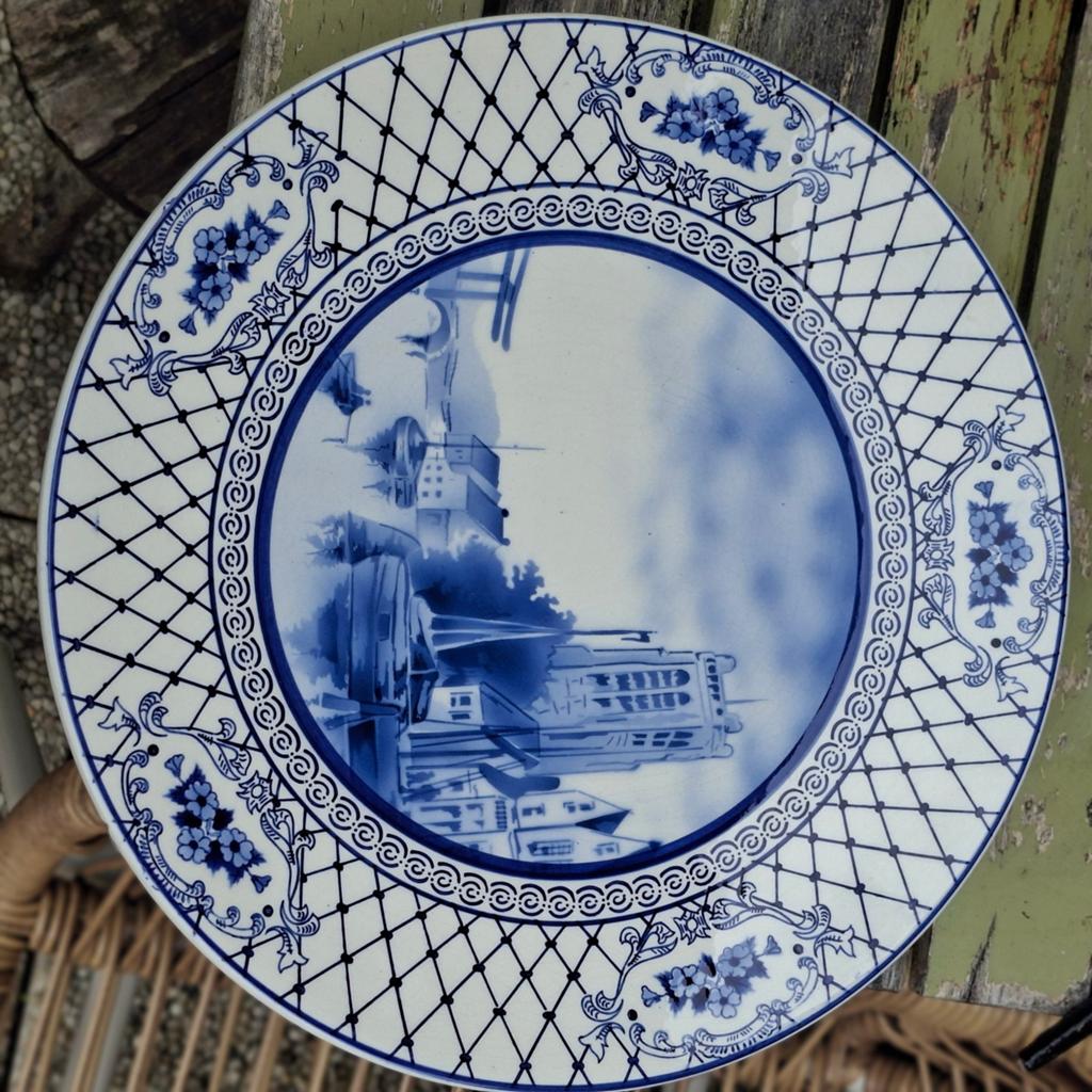 Antiek wandbord Dordrecht, Ophalen of Verzenden