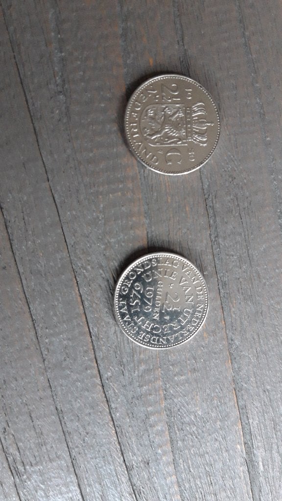 rijksdaalder  2 stuks, Ophalen of Verzenden, Koningin Juliana, 2½ gulden, Setje