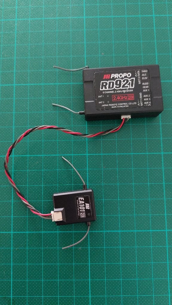 JR PROPO RD921 9 kanaals 2.4 GHz ontvanger RC vliegtuig, Ophalen of Verzenden, Nieuw