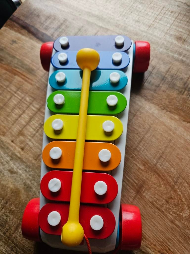 Kleurrijke xylofoon voor kinderen, zo goed als nieuw, Ophalen