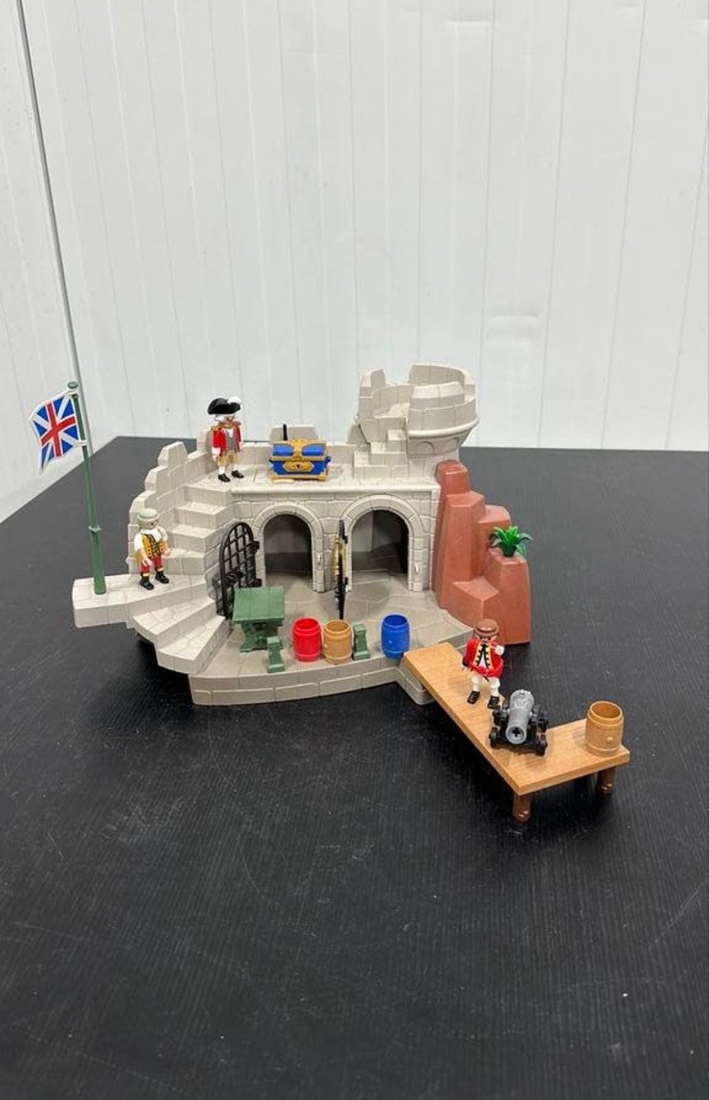 Playmobil Grote Set: Kasteel, Pirateneiland & School, Ophalen of Verzenden, Gebruikt, Jongen of Meisje