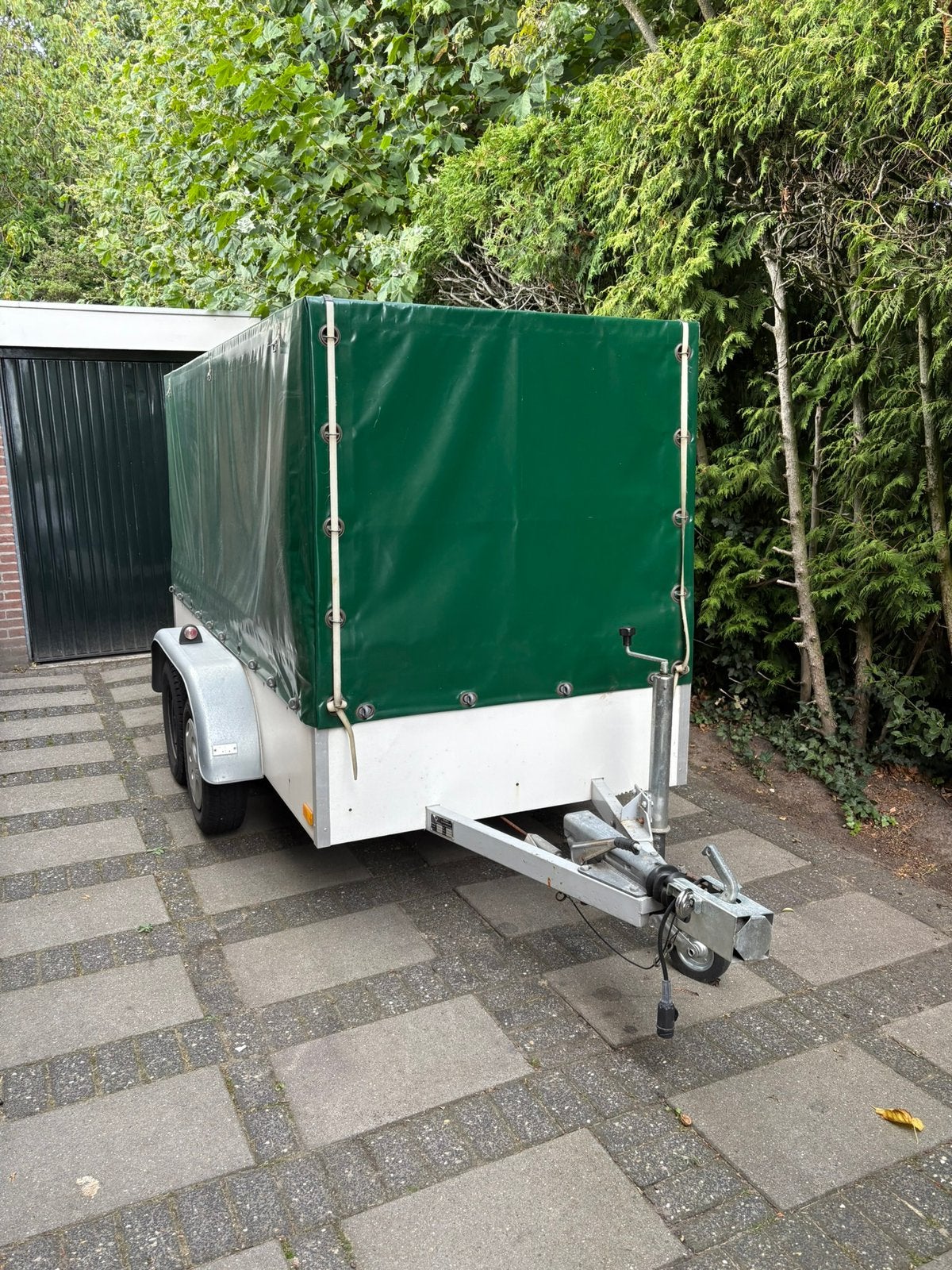 Aanhangwagen ongeremde tandemasser -  voor B rijbewijs., Auto diversen, Ophalen, Gebruikt