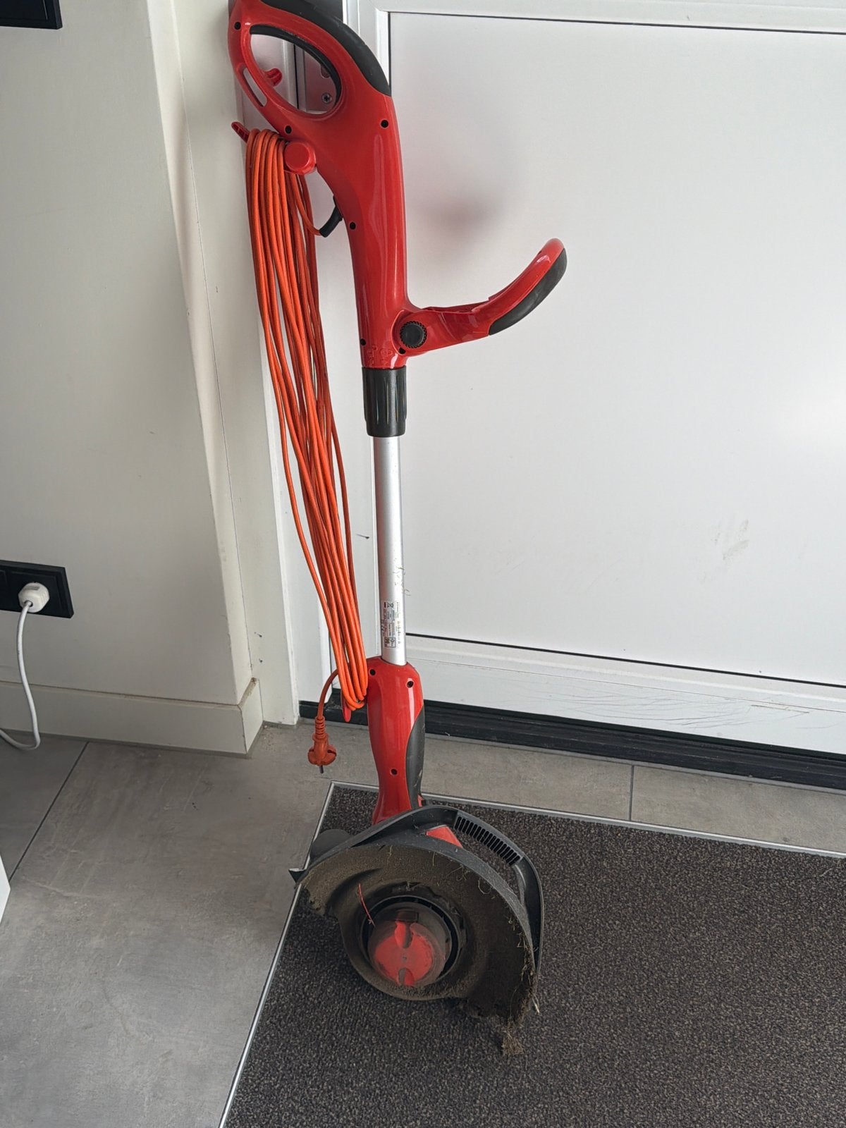 Flymo Contour 500 XT Grastrimmer - Elektrisch, Tuin en Terras, Grastrimmers, Ophalen, Gebruikt, 30 tot 50 cm, Elektrisch