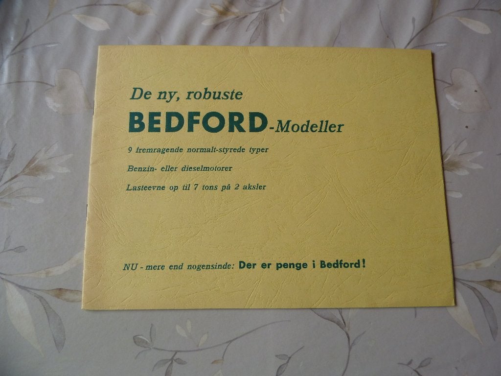 Bedford tot 7 totn 2 asser 1960, Verzenden, Zo goed als nieuw, Overige merken