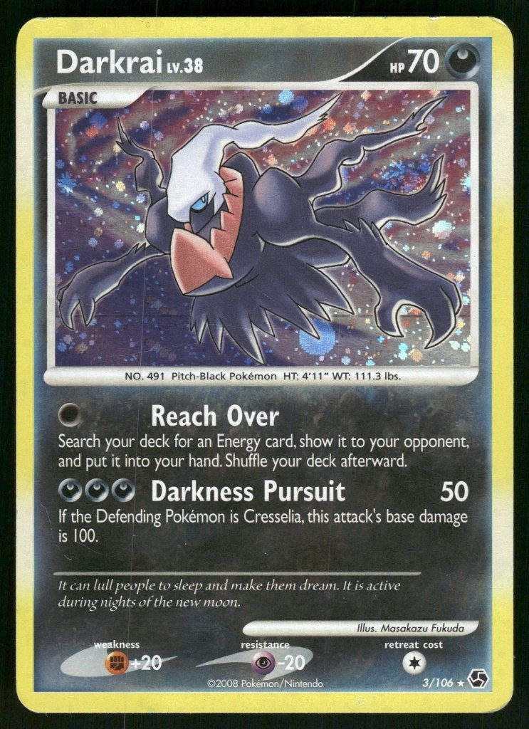 Darkrai 3/106 - Great Encounters (EX), Verzenden, Gebruikt