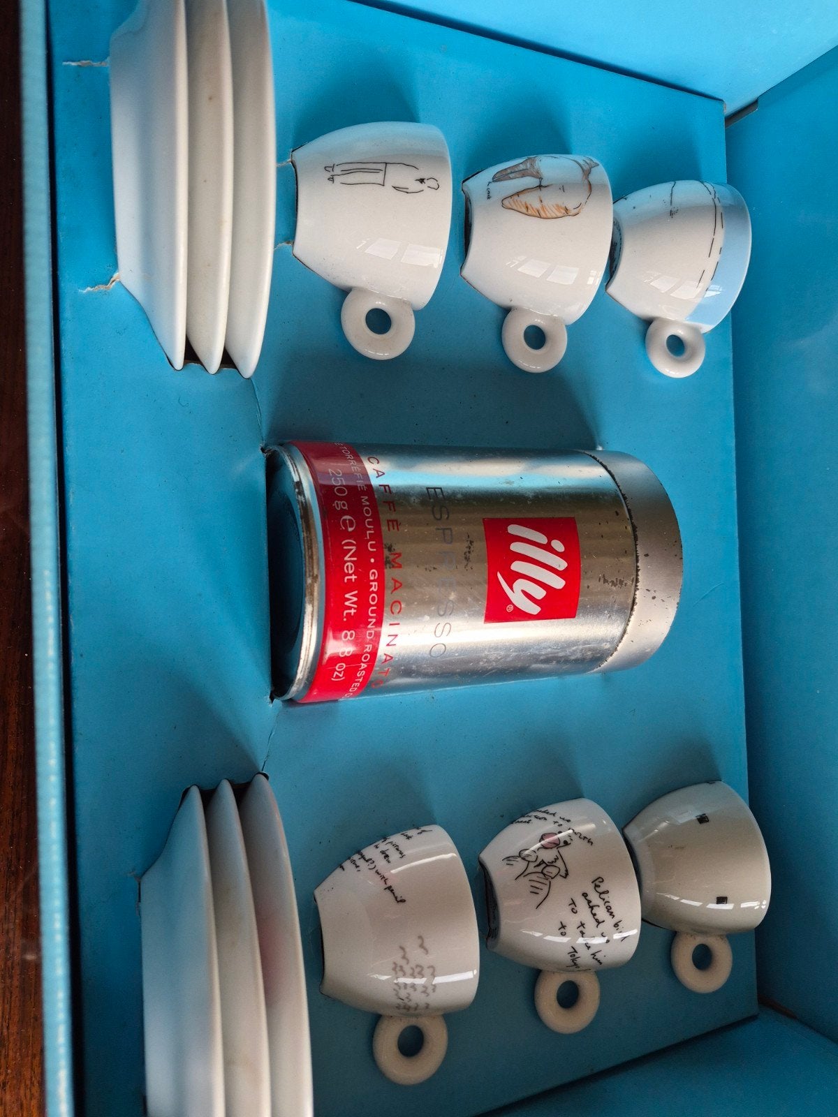 Illy Collection Shizuka Yokomizo 'Dream' Espressokopjes, Ophalen, Zo goed als nieuw, Kop(pen) en/of Schotel(s), Porselein
