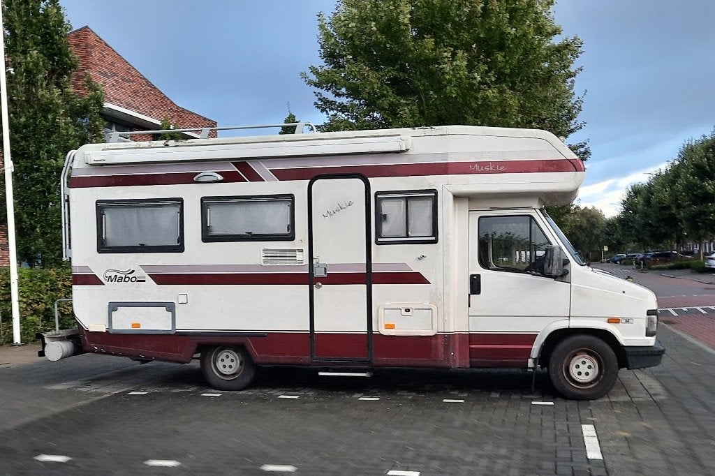 Fiat Dukato Camper 1994 OPKNAPPER, Caravans en Kamperen, Ringverwarming, Fiat, 6 tot 7 meter, Tot en met 3