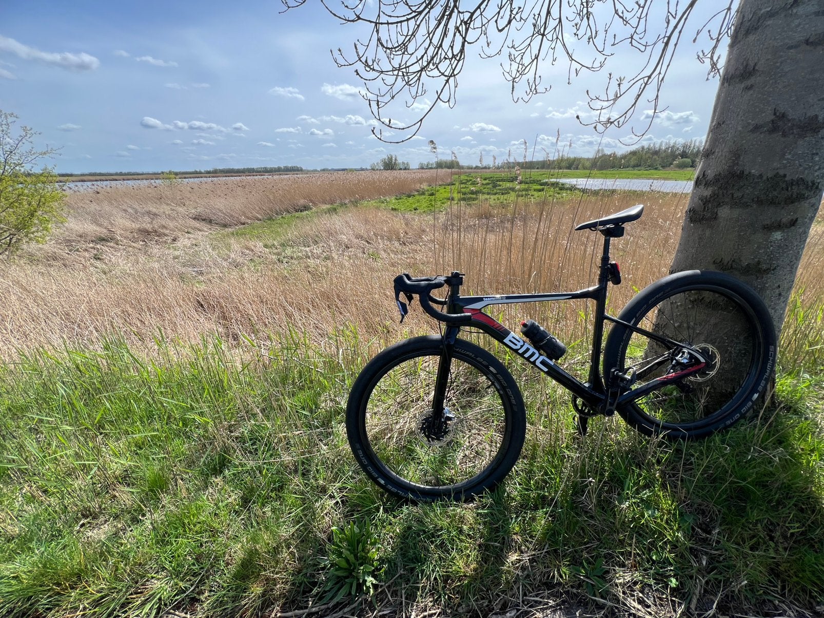 Custom BMC AXS beachracer / gravel bike, Fietsen en Brommers, Fietsen | Racefietsen, Zo goed als nieuw, Overige merken, 10 tot 15 versnellingen