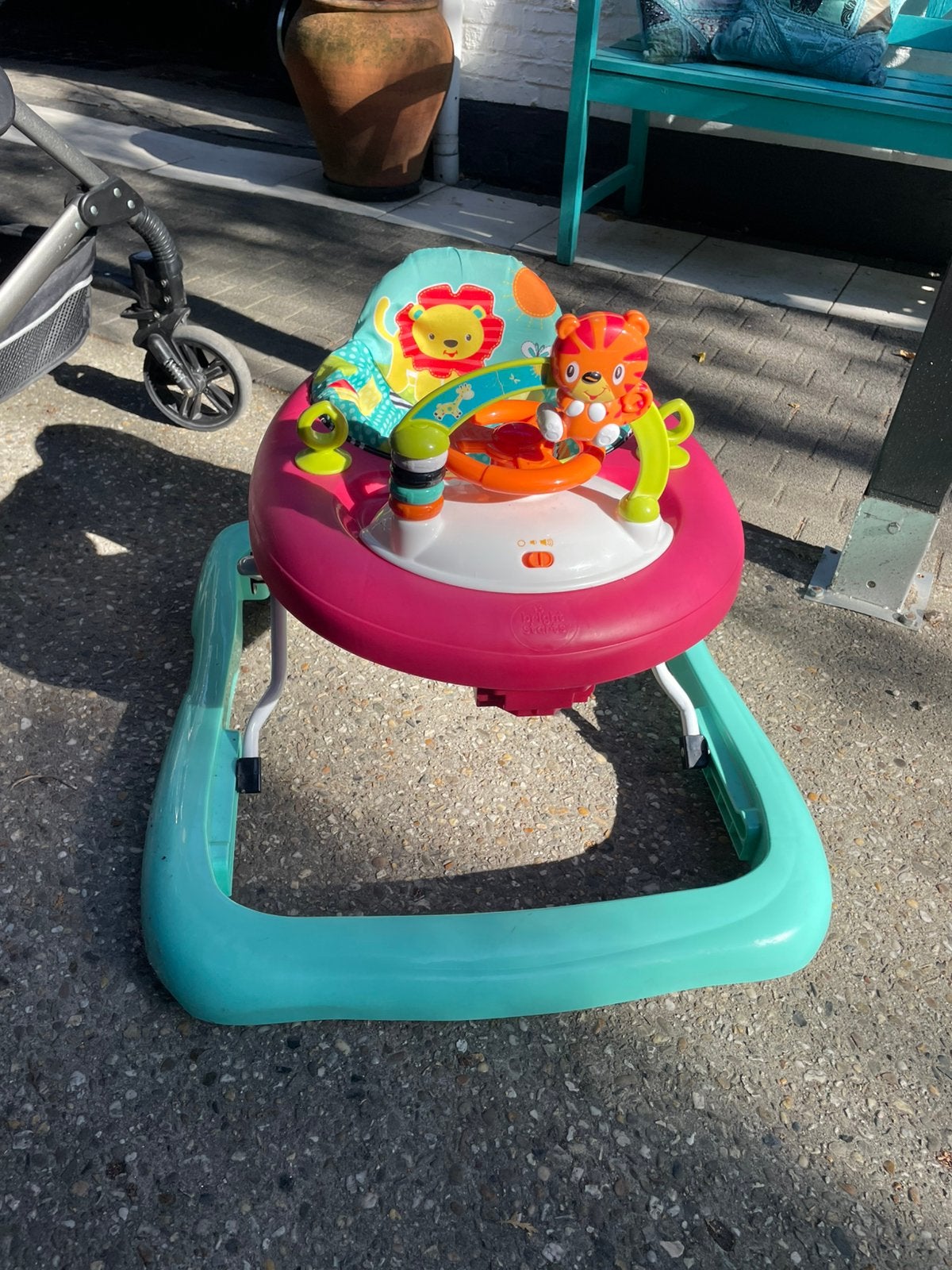 kinderloopstoeltje, Ophalen, Gebruikt