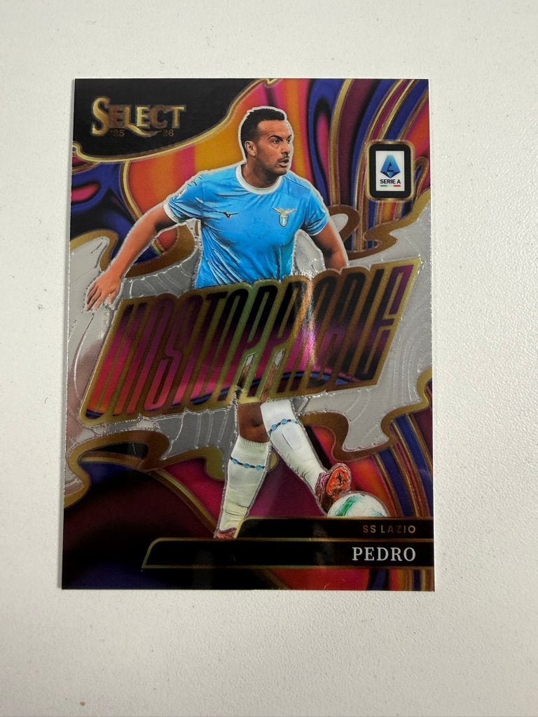 7 Pedro Unstoppable Select Serie A 2025-26, Ophalen of Verzenden, Nieuw, Buitenlandse clubs, Poster, Plaatje of Sticker