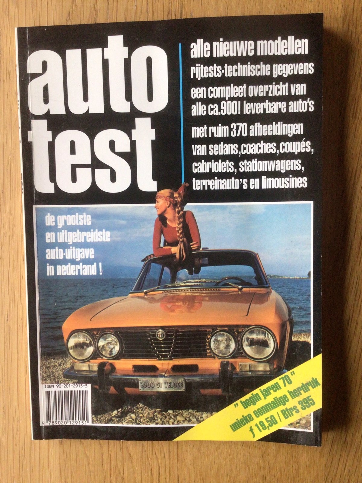 Autotest “begin jaren 70”, Boeken, Auto's | Boeken, Ophalen of Verzenden, Gelezen, Overige merken