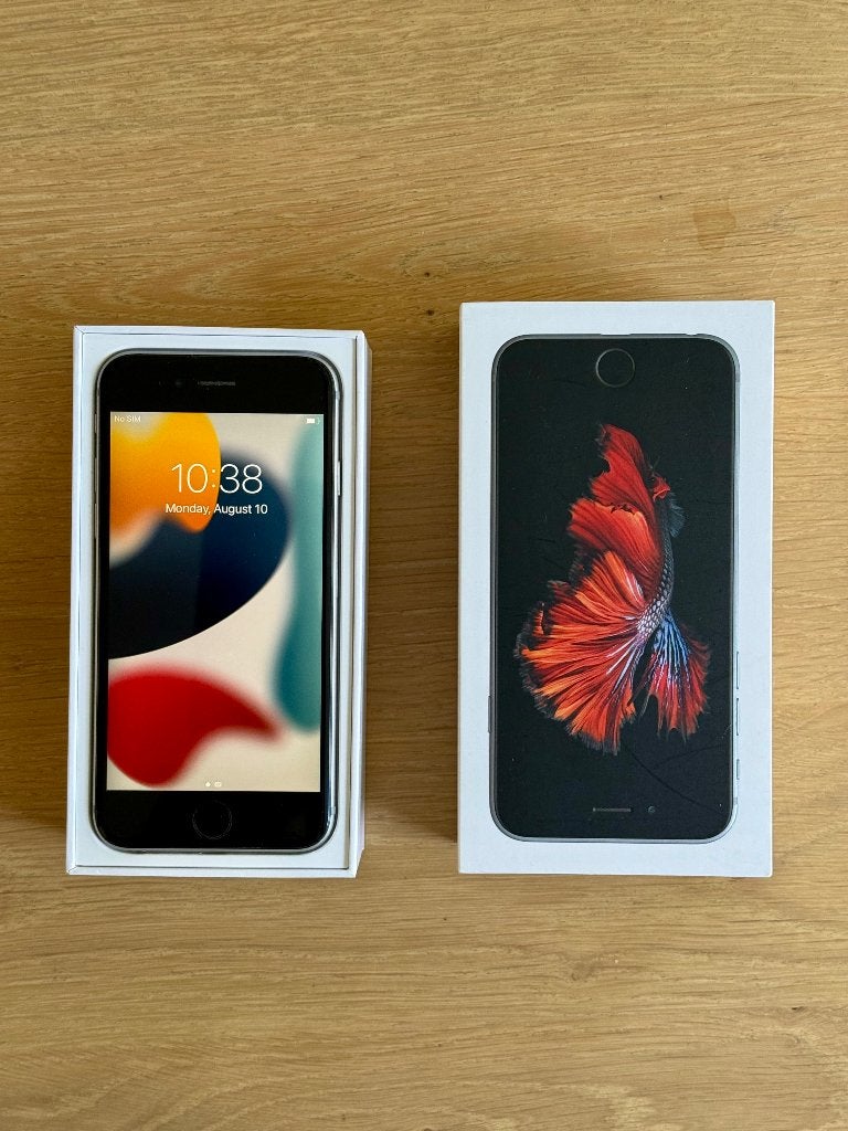 iPhone 6s - 64Gb, Telecommunicatie, Mobiele telefoons | Apple iPhone, Gebruikt, Zwart, Ophalen of Verzenden, 64 GB