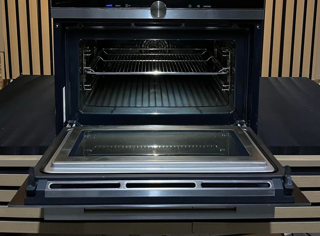 Siemens IQ700 studioline combi oven magnetron, Witgoed en Apparatuur, Ovens, Ophalen, Zo goed als nieuw, Oven met grill, Inbouw