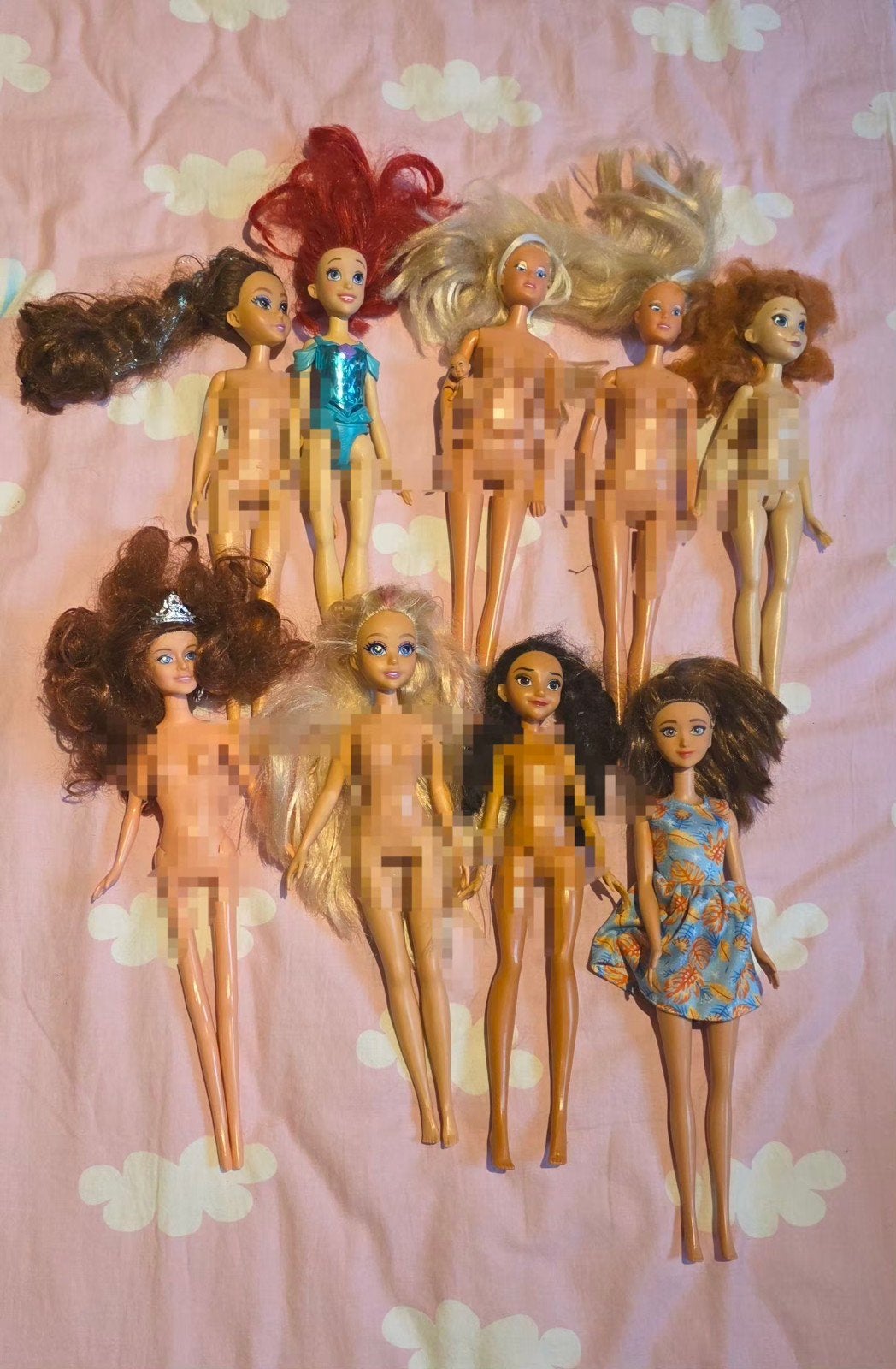 Grote collectie Barbie en andere poppen, Kinderen en Baby's, Ophalen of Verzenden, Gebruikt, Barbie