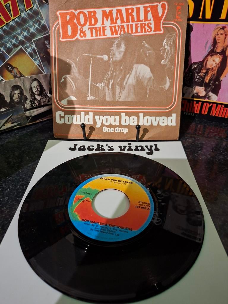 Bob Marley & The Wailers - Could You Be Loved 1980, Ophalen of Verzenden, Gebruikt, Overige formaten