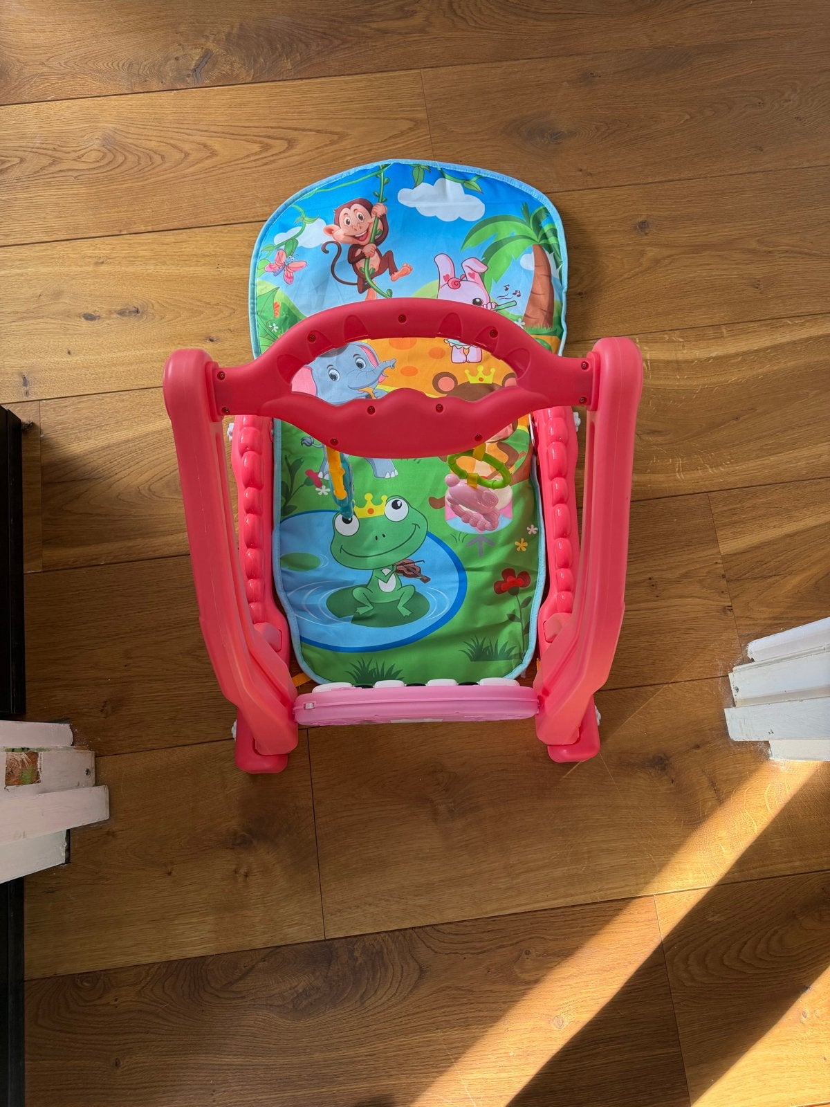 Babygym met piano en speelkleed - Zo goed als nieuw, Ophalen, Zo goed als nieuw, Babygym, Met geluid