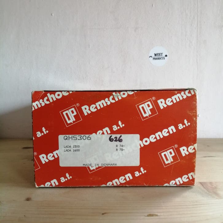 Nieuw: Quinton Hazell QH5306 | Remschoenen Lada 1500 & 1600