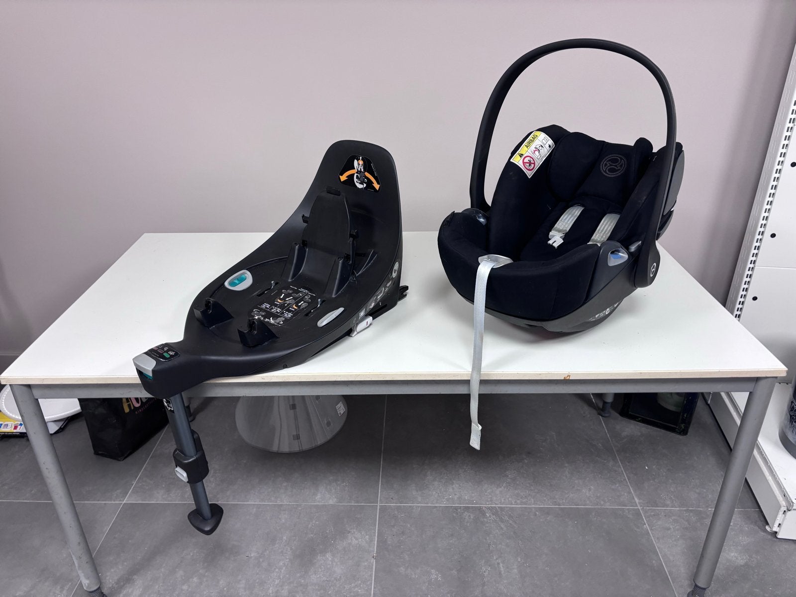 Cybex Sirona Z i-Size autostoel met Isofix base, Overige merken, Gebruikt, 0 t/m 18 kg, Verstelbare rugleuning