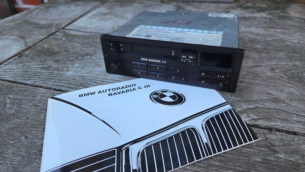 BMW BAVARIA CIII AUTORADIO, Ophalen of Verzenden, Gebruikt