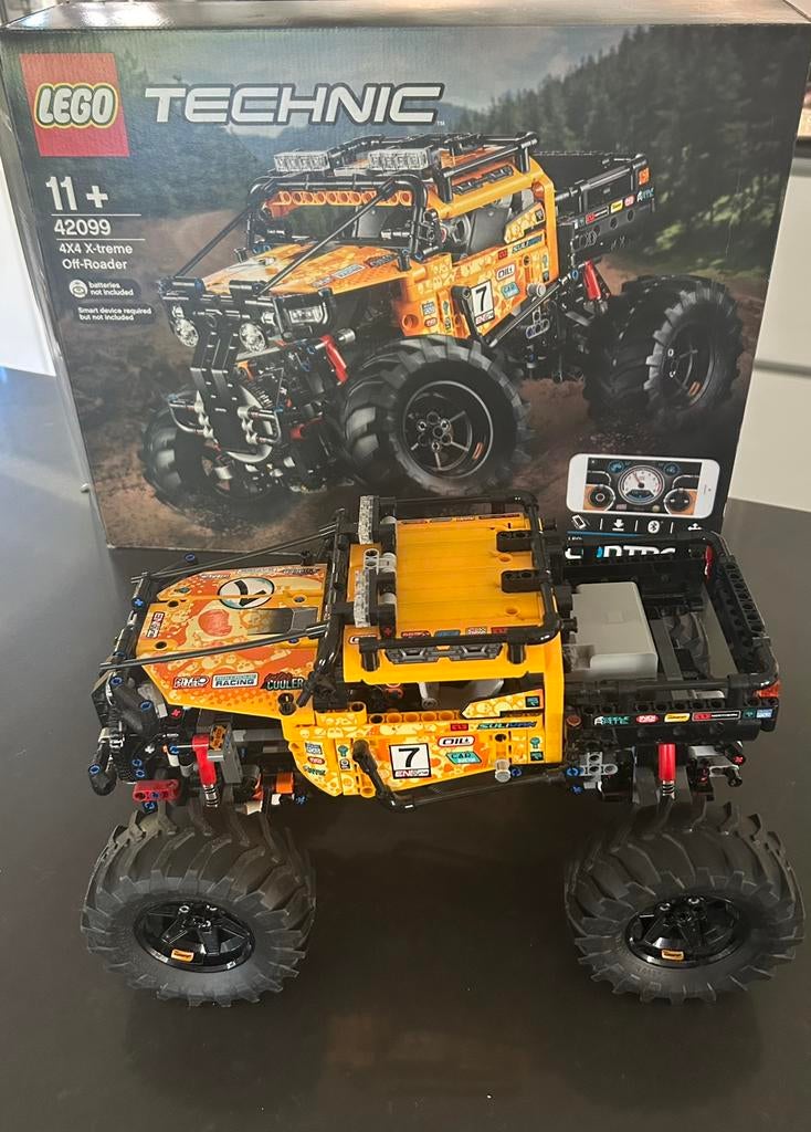 LEGO technic 42099 RC X-treme Off-roader, Compleet, Lego, Ophalen of Verzenden, Zo goed als nieuw