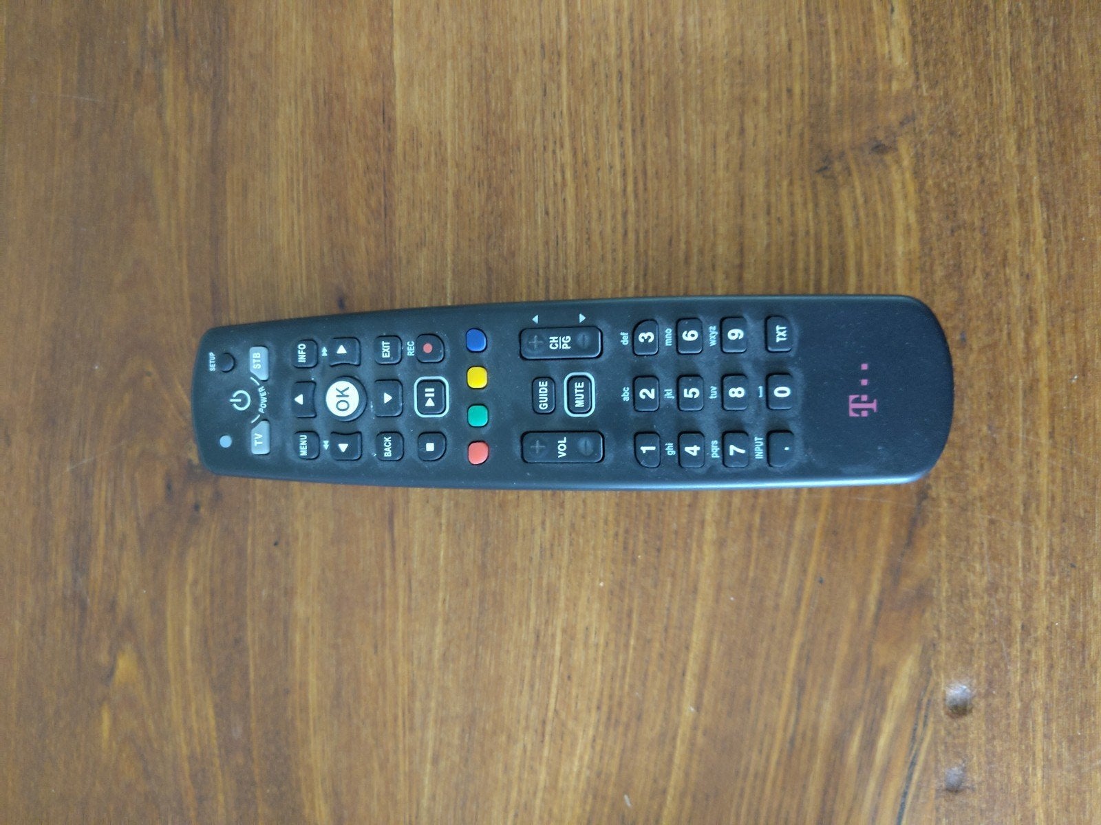 T-Mobile (Odido) afstandsbediening voor setupbox, Ophalen of Verzenden, Zo goed als nieuw, Origineel, Mediaspeler
