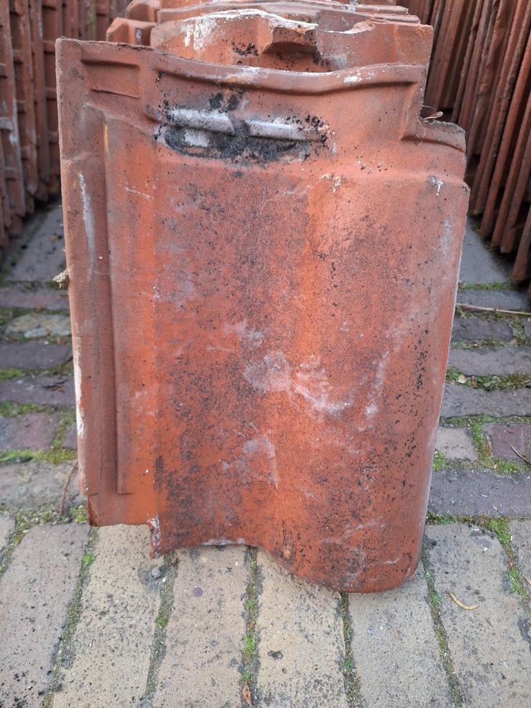 Dakpannen tweede hands, Steen of Klei, Dakpannen, Rood, 5 tot 10 m²
