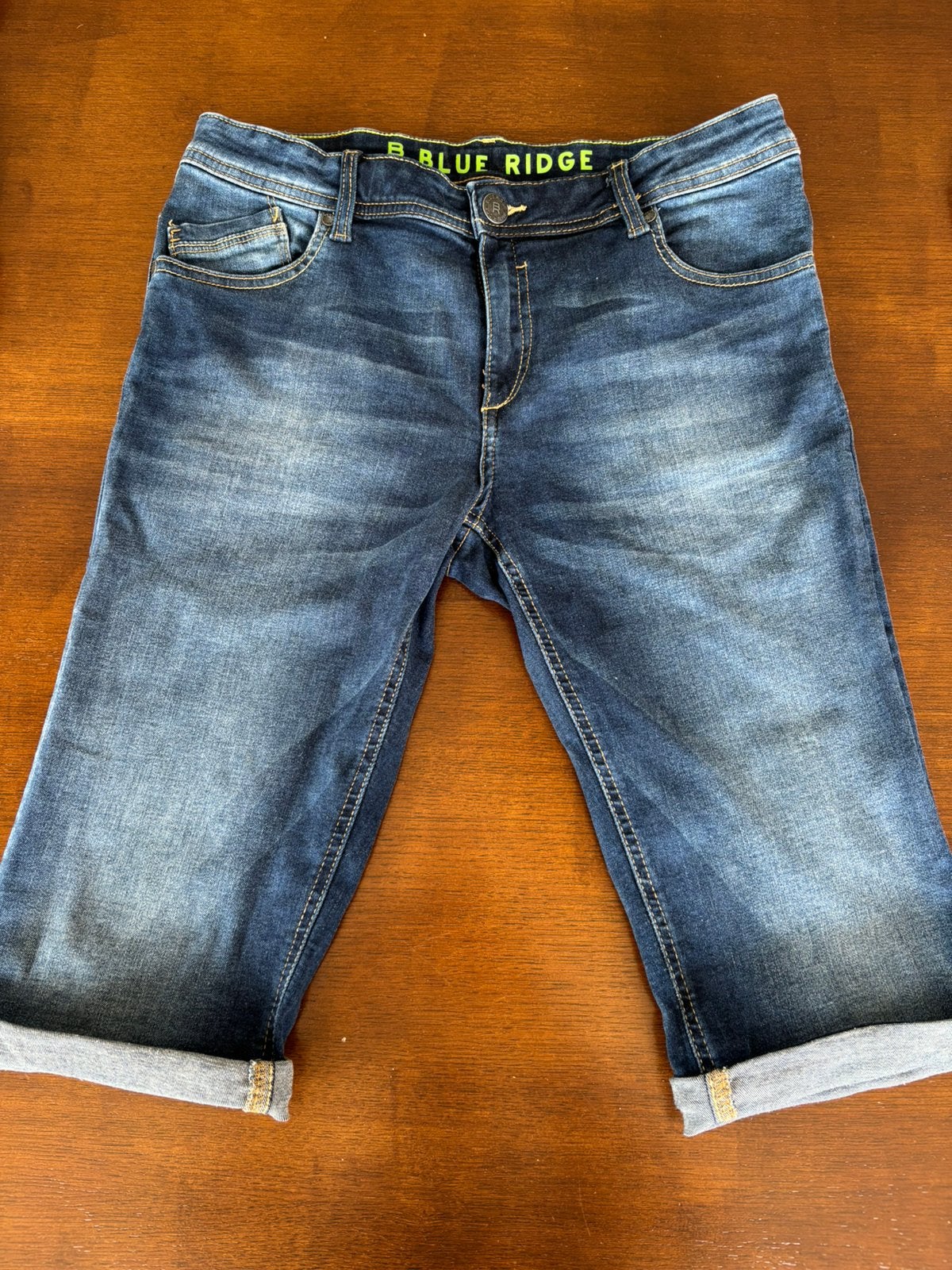 Korte spijker broeken Blue Ridge maat 170, Kinderen en Baby's, Kinderkleding | Maat 170, Ophalen of Verzenden, Zo goed als nieuw