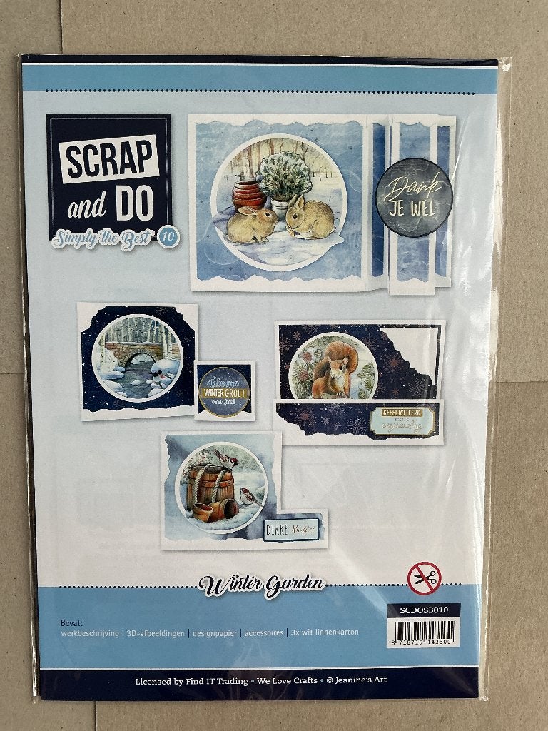 Scrap and do (winter garden), Ophalen of Verzenden, Nieuw, Overige thema's, Overige typen